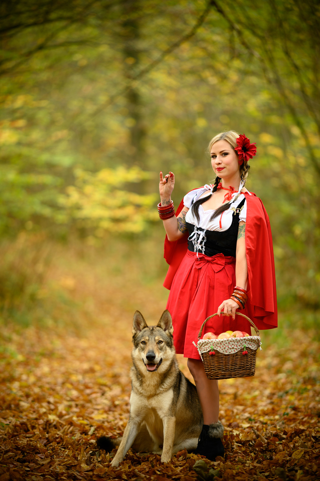 Promenons-nous dans les bois......... Le loup n'est pas loin.... NZ7_1227-RET